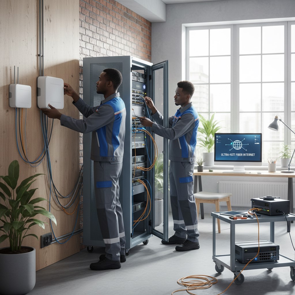 خدمة تركيب الإنترنت